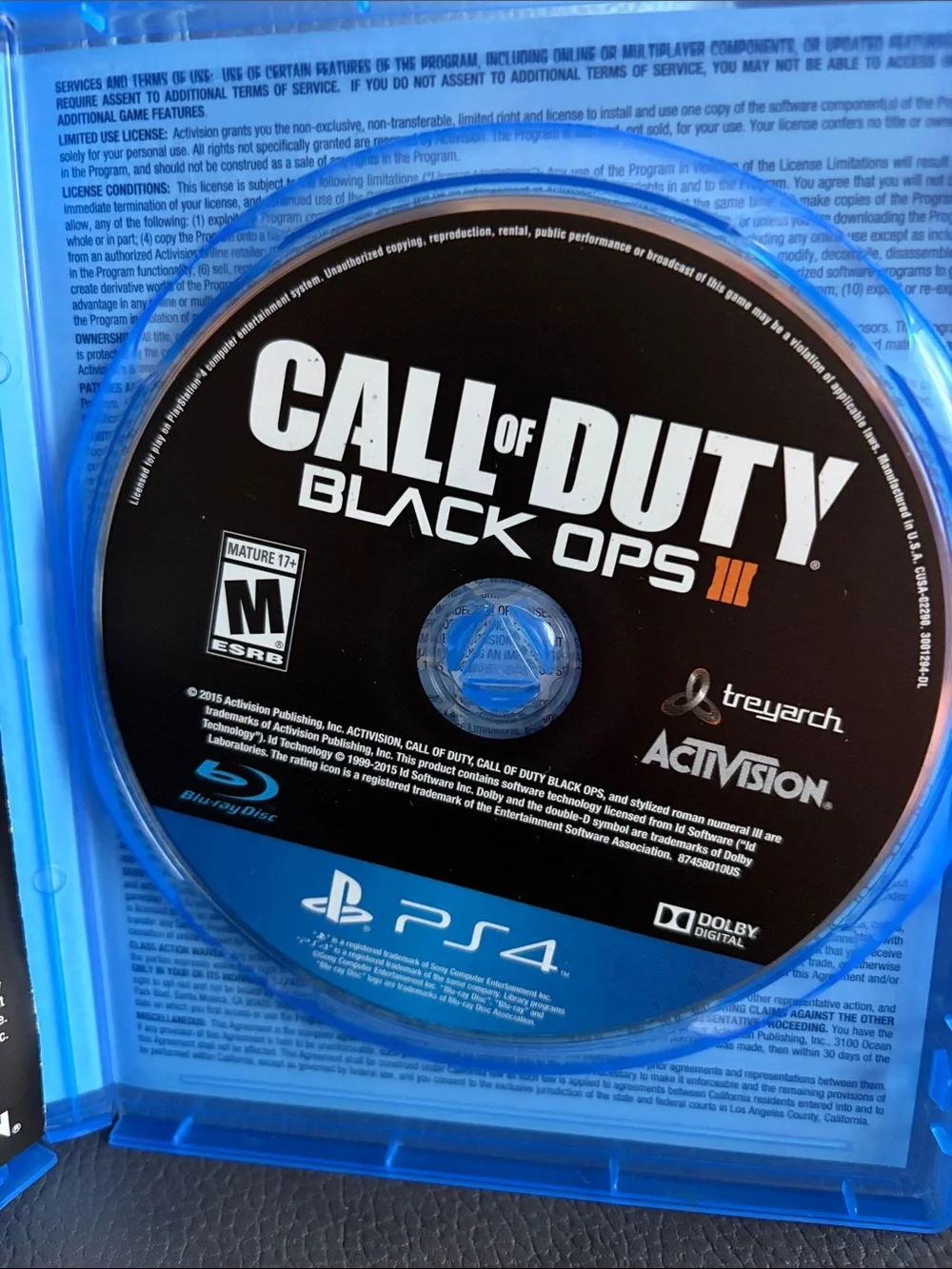 PS4 Call of Duty Black Ops